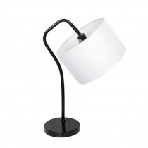 DESK LAMP-Black Metal Curved Arm