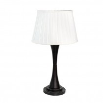 TABLE LAMP-Dark Brown Metal Hour Glass