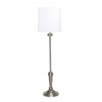 FLOOR LAMP-Chrome w/(2)Bulb Socket