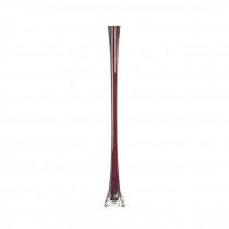 VASE-Tall Amber Glass (Medium)