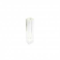 BUD VASE-Square Clear Glass Pillar