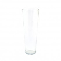 VASE-Clear Glass Oversized Pilsner