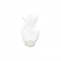 VASE-Clear Glass Urn Shape