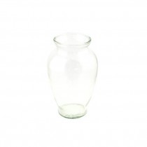 VASE-Clear Glass Urn