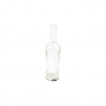 BOTTLE-Clear Pressed Glass (No Top)
