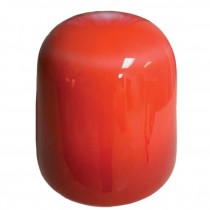 OTTOMAN-Red Gumdrop