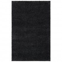 RUG(8'6" x 12')-Dark Grey Milan Shag Rug /2"Thick Pile