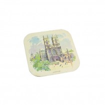 TRIVET-Vintage Lacquered Westminster Abbey