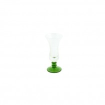 CORDIAL-Clear Glass w/Dark Green Base