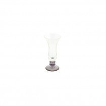 CORDIAL-Clear Glass w/Purple Base