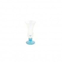 CORDIAL-Clear Glass w/Blue Base
