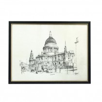 SKETCH-St. Paul's Cathedral- "Hanley"