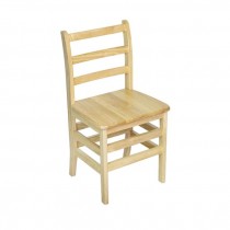 SIDE CHAIR-Adult School Chair-Natural