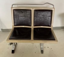 RAF BUS SEATS-Beige W/Brown Seats