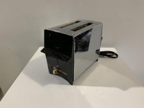 TOASTER-Vintage Proctor Silex Toaster-Silver/Black
