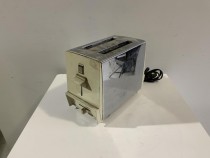 TOASTER-Vintage Proctor Silex-Silver/White