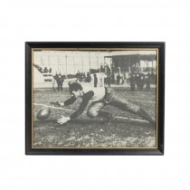 PRINT-Vintage Photo of Man Catching Fumbled Ball