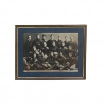 PRINT-Vintage Photo of Football Team "M"