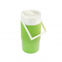 GREEN & WHITE THERMOS JUG-W/Handle