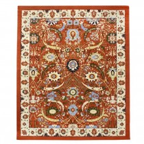 RUG-(9'x 12')Terracotta/Persian Inspired