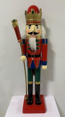 HOLIDAY NUTCRACKER-Navy, Red, & Gold