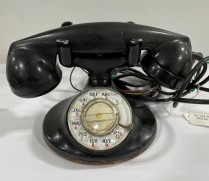 VINTAGE KELLOGG PHONE-Round Base/Rotary