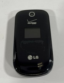 CELL PHONE-Verizon LG Black Flip Phone