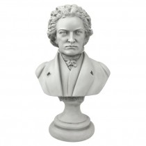 BUST-Composer Beethoven/Faux Stone Finish