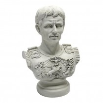 BUST- Augustus Ceasar W/Breastplate Armor