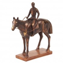 SCULPTURE-Jockey & Racehorse