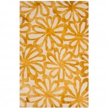 RUG (8'x 10')-Water Color Boho Daisy