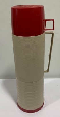 THERMOS-King Seeley-Beige & Red