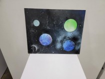QUAD OF PLANETS-Painting