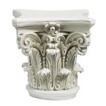 SIDE TABLE-Corinthian Capital Column Top