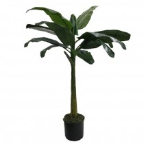 FAUX BANANA TREE-(6'5")Potted