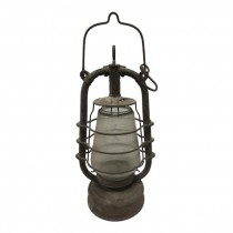 LANTERN-Vintage Rusty Brown