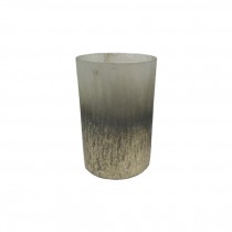 VOTIVE-Sanded Silver/Gray Metallic