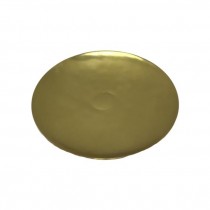 CANDLE HOLDER-Small Matte Brass Dish