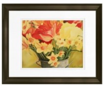 FRAMED PRINT-Daffodils In A Bucket