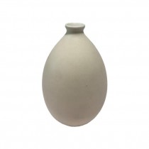 VASE-Beige Ceramic 4.75"H