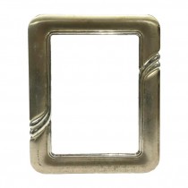 PICTURE FRAME-Silver Rectangular Frame