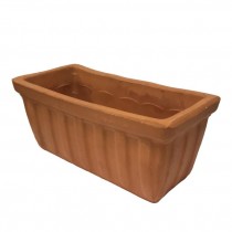 PLANTER-Rectangular Window Box Terra Cotta Planter