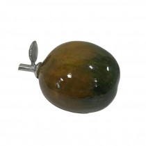 SCULPTURE-Abstract Brown Apple