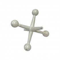 SCULPTURE-White Metal Jacks