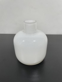 VASE-Short White Gloss Vase