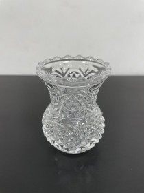 VASE-Small Cut Glass Urn Shape