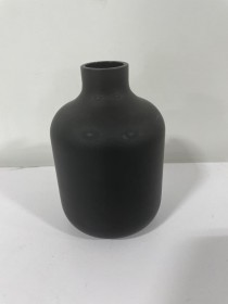 VASE-Short Matte Black