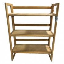 SHELF-(3) Tier Cut Out Shelving Unit