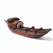 MODEL-Wooden Sampan Boat