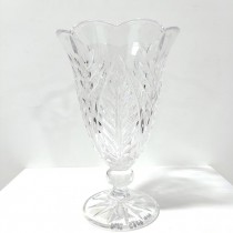 VASE-Cut Glass Tulip Shape